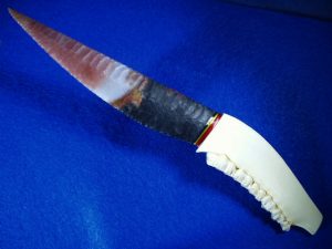 jafar jasper flintknapped blade