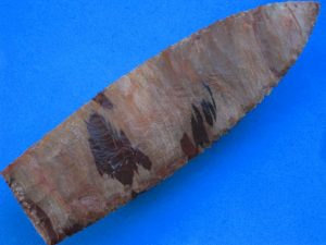 petrified wood agate basin arrowhead