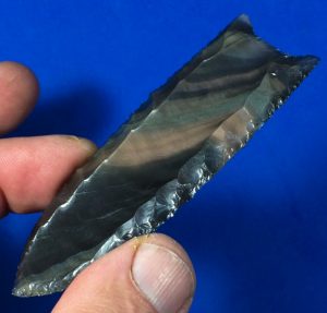 rainbow-obsidian-clovis-point