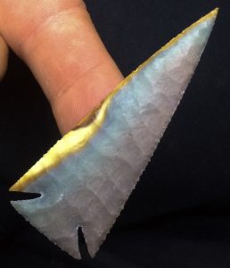 polychrome jasper arrowhead