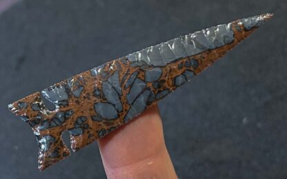 Dragonskin Obsidian Wintu Point