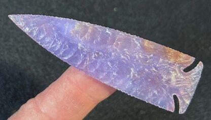 Purple Chalcedony Corner-Notch Point - Image 3